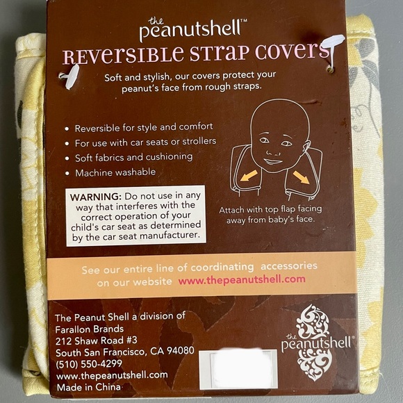 NEW PeanutShell Strap Covers - Stella - Picture 2 of 4